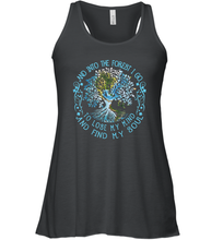 Load image into Gallery viewer, And Into The Forest I Go To Lose My Mind And Find My Soul tee Women Racerback Tank