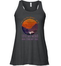 Load image into Gallery viewer, Into the Forest  I Lose My Mind  Hippie Lifestyle Clip Art Women Racerback Tank