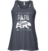 Load image into Gallery viewer, Papa Bear T shirt Fathers Day Family Matching Couple Men Women Racerback Tank