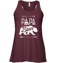 Load image into Gallery viewer, Papa Bear T shirt Fathers Day Family Matching Couple Men Women Racerback Tank