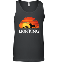 Load image into Gallery viewer, Disney Lion King Sunset Men Cotton Tank Top