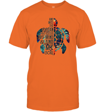 Load image into Gallery viewer, And Into The Ocean I Go To Lose My Mind And Find My Soul Men Cotton T-Shirt