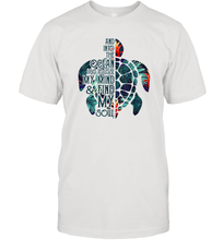 Load image into Gallery viewer, And Into The Ocean I Go To Lose My Mind And Find My Soul Men Cotton T-Shirt