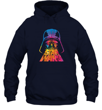 Load image into Gallery viewer, Star Wars Darth Vader Tie Dye Helmet Graphic Z1 Unisex Hooded Sweatshirt
