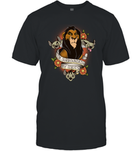 Load image into Gallery viewer, Disney Lion King Scar and Hyenas I'm Surrounded By Idiots Men Cotton T-Shirt