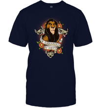 Load image into Gallery viewer, Disney Lion King Scar and Hyenas I'm Surrounded By Idiots Men Cotton T-Shirt