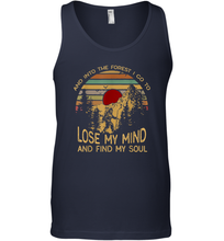 Load image into Gallery viewer, And Into The Forest I Go To Lose My Mind Men Cotton Tank Top