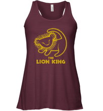 Load image into Gallery viewer, Disney Lion King Simba Cave Painting Women Racerback Tank