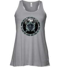Load image into Gallery viewer, Into The Ocean I Go To Lose My Mind and Find My Soul Women Racerback Tank