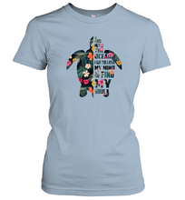 Load image into Gallery viewer, And into the ocean i go to lose my mind and find my soul gift idea Women Cotton T-Shirt