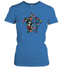 Load image into Gallery viewer, And into the ocean i go to lose my mind and find my soul gift idea Women Cotton T-Shirt