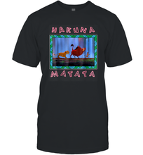 Load image into Gallery viewer, Disney Lion King Hakuna Matata Pattern Square Men Cotton T-Shirt