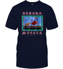 Load image into Gallery viewer, Disney Lion King Hakuna Matata Pattern Square Men Cotton T-Shirt