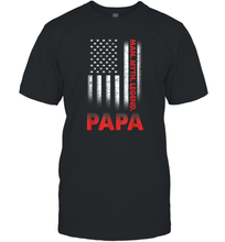 Load image into Gallery viewer, Papa Man Myth Legend T Shirt Vintage Dad Father Men Cotton T-Shirt