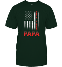 Load image into Gallery viewer, Papa Man Myth Legend T Shirt Vintage Dad Father Men Cotton T-Shirt