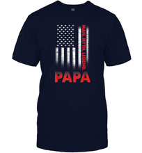 Load image into Gallery viewer, Papa Man Myth Legend T Shirt Vintage Dad Father Men Cotton T-Shirt