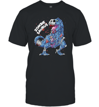 Load image into Gallery viewer, Zombie Saurus T shirt Halloween Kids Dinosaur T rex Gifts Men Cotton T-Shirt