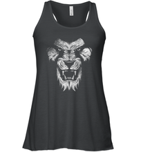 Load image into Gallery viewer, Warrior Lion King Rasta Reggae Roots T Shirt Tee Art Artwork Women Racerback Tank