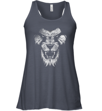 Load image into Gallery viewer, Warrior Lion King Rasta Reggae Roots T Shirt Tee Art Artwork Women Racerback Tank