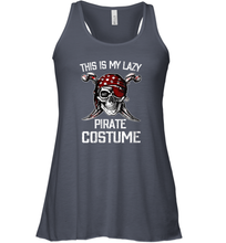 Load image into Gallery viewer, Womens This Is My Lazy Pirate Costume T shirt Funny Halloween Women Racerback Tank