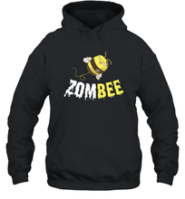 Load image into Gallery viewer, Zombee Zombie Bee Halloween Hoodie Funny Beekeper Unisex Hooded Sweatshirt