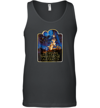 Load image into Gallery viewer, Star Wars Vintage Poster Art Men Cotton Tank Top