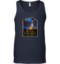 Load image into Gallery viewer, Star Wars Vintage Poster Art Men Cotton Tank Top