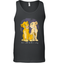 Load image into Gallery viewer, Disney Lion King Simba Nala Love Valentine's Men Cotton Tank Top