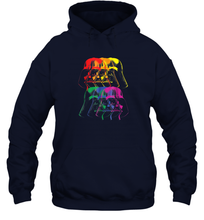 Load image into Gallery viewer, Star Wars Darth Vader Rainbow Darkside Pride Graphic Unisex Hooded Sweatshirt