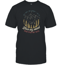 Load image into Gallery viewer, And into the forest I go to lose my mind and find my soul Tees Graphic Men Cotton T-Shirt