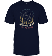 Load image into Gallery viewer, And into the forest I go to lose my mind and find my soul Tees Graphic Men Cotton T-Shirt