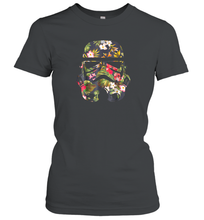 Load image into Gallery viewer, Star Wars Tropical Stormtrooper Floral Women Cotton T-Shirt