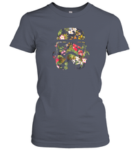 Load image into Gallery viewer, Star Wars Tropical Stormtrooper Floral Women Cotton T-Shirt