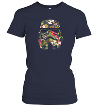 Load image into Gallery viewer, Star Wars Tropical Stormtrooper Floral Women Cotton T-Shirt
