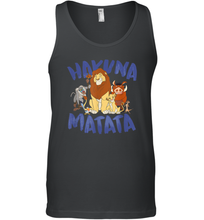 Load image into Gallery viewer, Disney Lion King Classic Hakuna Matata Group Men Cotton Tank Top