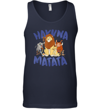 Load image into Gallery viewer, Disney Lion King Classic Hakuna Matata Group Men Cotton Tank Top