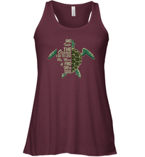Load image into Gallery viewer, And Into The Ocean I Go To Lose My Mind And Find My Soul Tee Women Racerback Tank