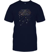 Load image into Gallery viewer, Star Wars Last Jedi Gold Platinum Rebel Fleet Logo Men Cotton T-Shirt