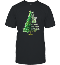 Load image into Gallery viewer, Into The Forest I Go To Lose My Mind And Find My Soul Graphic Men Cotton T-Shirt