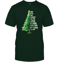 Load image into Gallery viewer, Into The Forest I Go To Lose My Mind And Find My Soul Graphic Men Cotton T-Shirt
