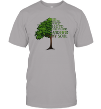 Load image into Gallery viewer, And Into The Forest I Go To Lose My Mind And Find My Soul Graphic Men Cotton T-Shirt