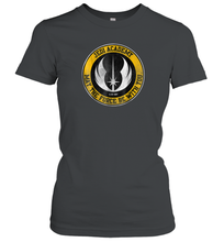 Load image into Gallery viewer, Star Wars Jedi Academy Gold Emblem Graphic Women Cotton T-Shirt