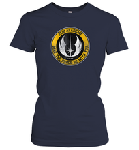 Load image into Gallery viewer, Star Wars Jedi Academy Gold Emblem Graphic Women Cotton T-Shirt