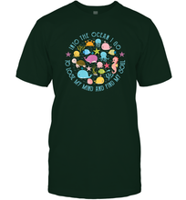 Load image into Gallery viewer, Into The Ocean I Go To Lose My Mind And Find My Soul Gift Idea Men Cotton T-Shirt