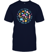 Load image into Gallery viewer, Into The Ocean I Go To Lose My Mind And Find My Soul Gift Idea Men Cotton T-Shirt