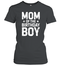 Load image into Gallery viewer, Mom of the Birthday Boy T shirt Mother Mama Moms Women Gifts Women Cotton T-Shirt
