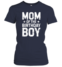 Load image into Gallery viewer, Mom of the Birthday Boy T shirt Mother Mama Moms Women Gifts Women Cotton T-Shirt