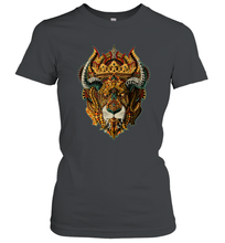 Load image into Gallery viewer, Disney Lion King Mask Premium Women Cotton T-Shirt