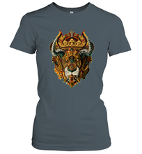 Load image into Gallery viewer, Disney Lion King Mask Premium Women Cotton T-Shirt