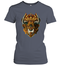 Load image into Gallery viewer, Disney Lion King Mask Premium Women Cotton T-Shirt